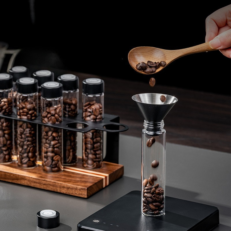 JUSTINLAU Glass Coffee Bean St - Kitchen Gadgets Organizer review and price