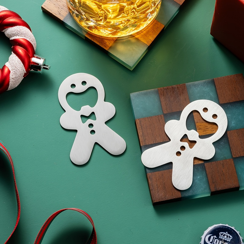 Gingerbread Man Bottle Opener  - Kitchen Gadgets For Men review and price