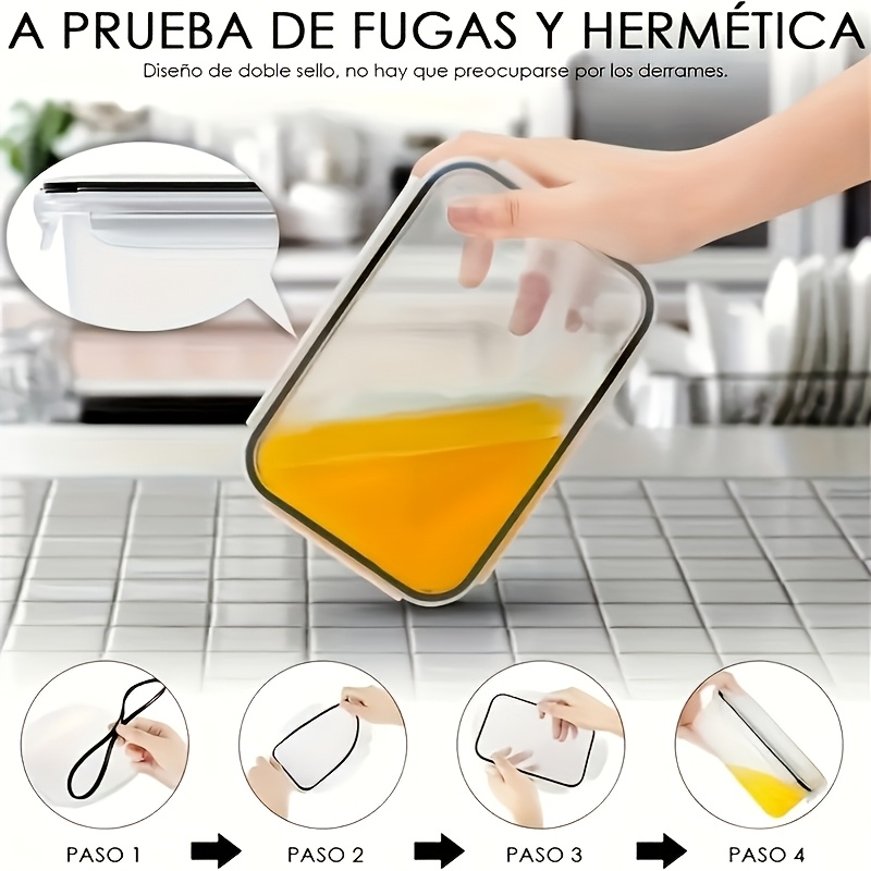 8Pcs Set Includes 4 Containers - Kitchen Gadgets Organizer review and price