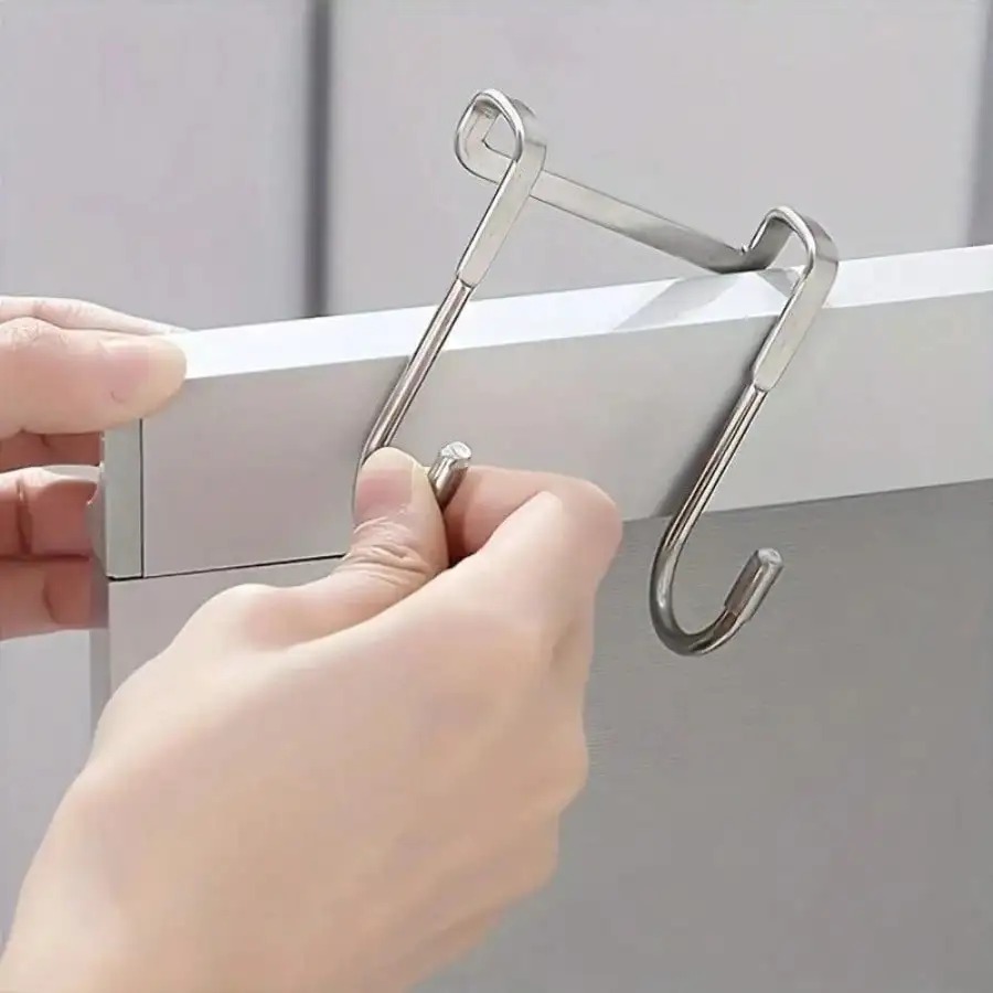 1/5pcs Stainless Steel Double  - Kitchen Gadgets Organizer review and price